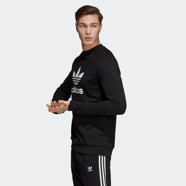 Felpa Adidas nero