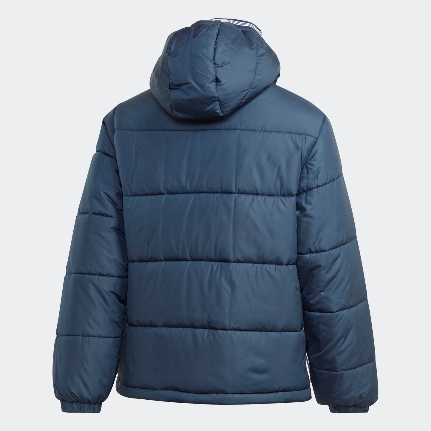 Bomber con cappuccio Adidas blu navy