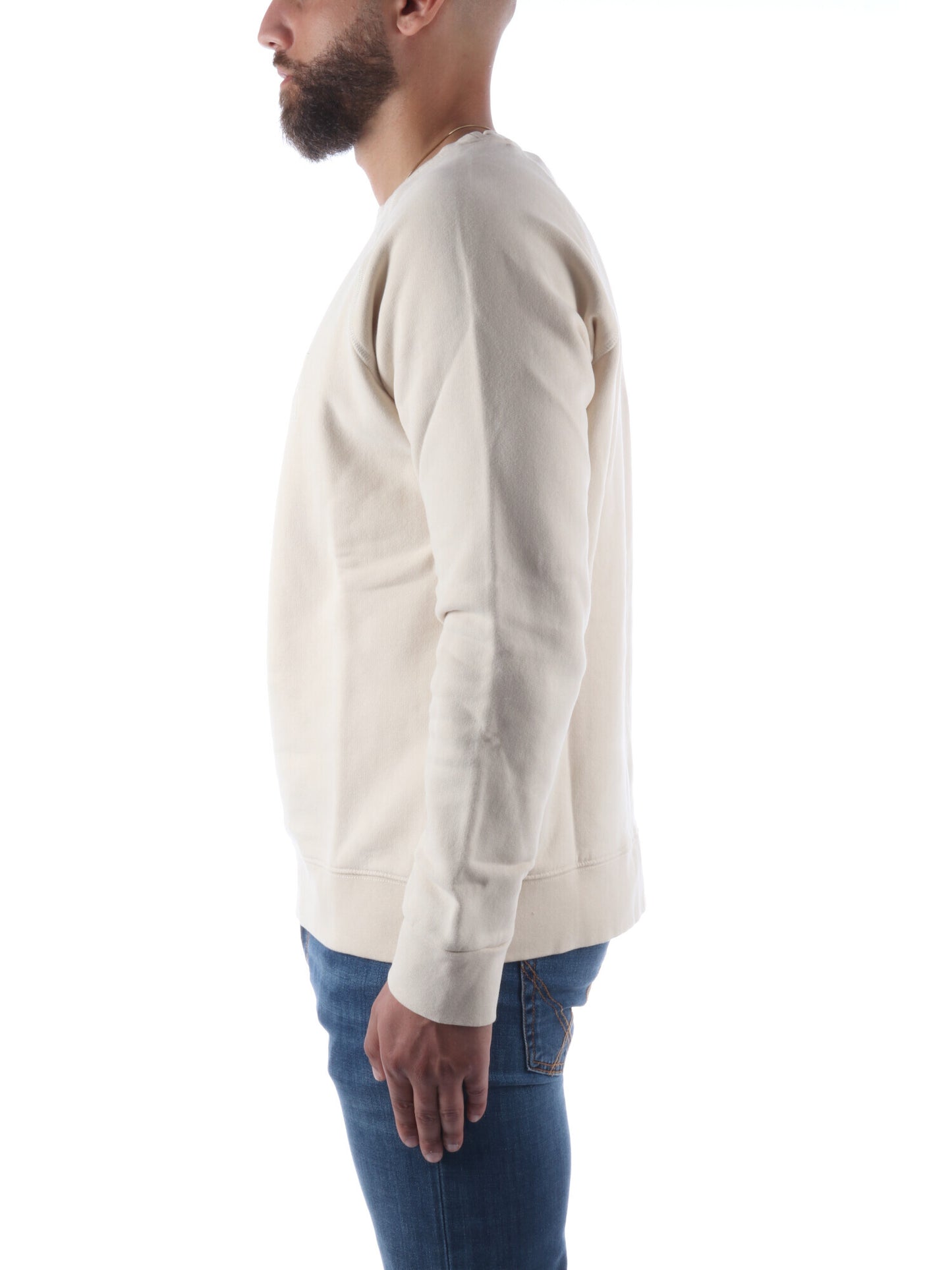 Felpa Regular felpata Roy Roger's beige