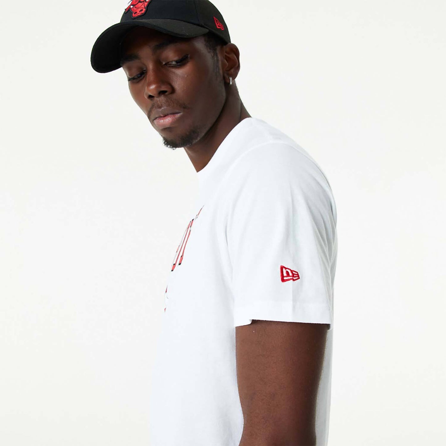 T-shirt Chicago Bulls New Era bianco