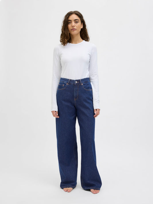 Jeans Baggy Wide JJXX blu