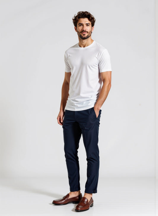 T-shirt sottogiacca Regular GALERIE bianco