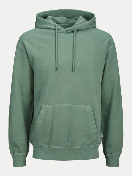 Felpa con cappuccio Jack&Jones verde