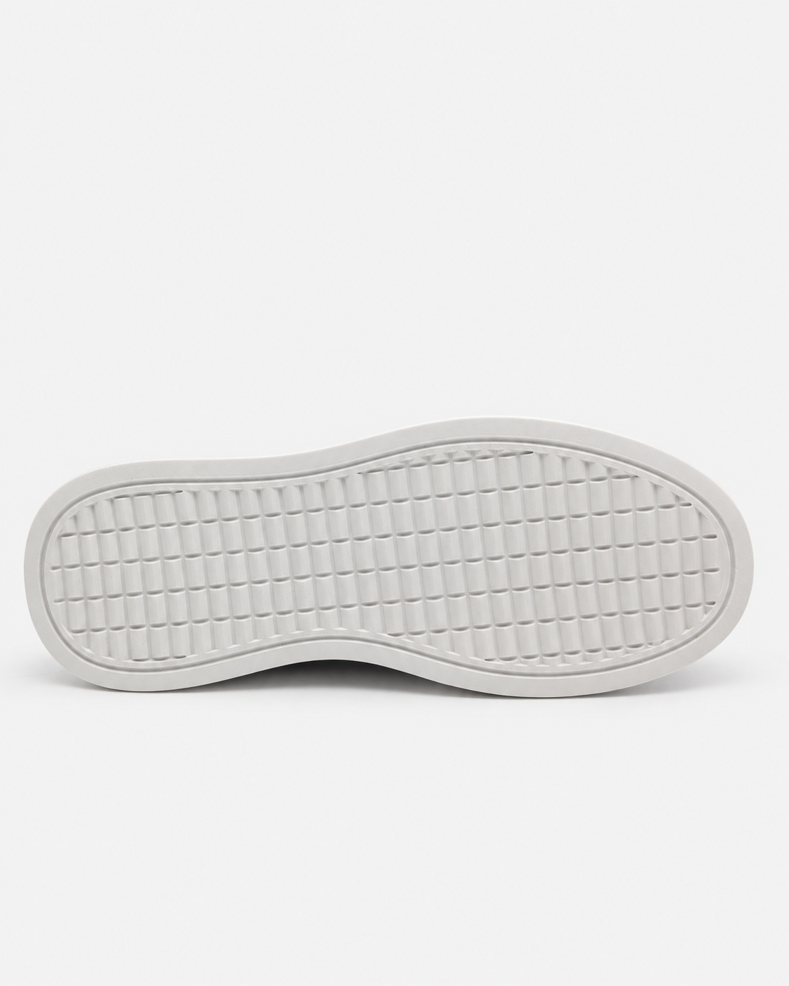 Battistrada bianco con disegno a reticolo delle sneakers DS2 Platform Star bianco nero