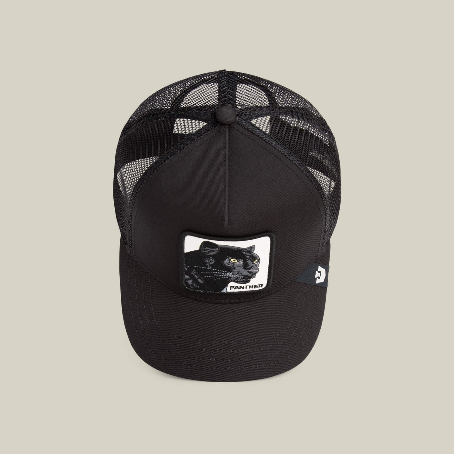GOORIN BROS. Panther Pantera Nero Patch Bianca