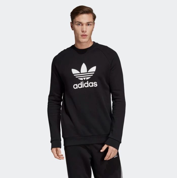 Felpa Adidas nero