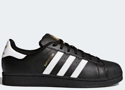 Scarpe Superstar Adidas nero