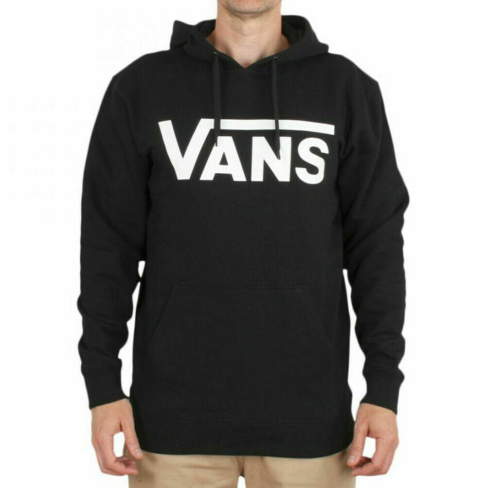 Felpa con cappuccio Vans nero