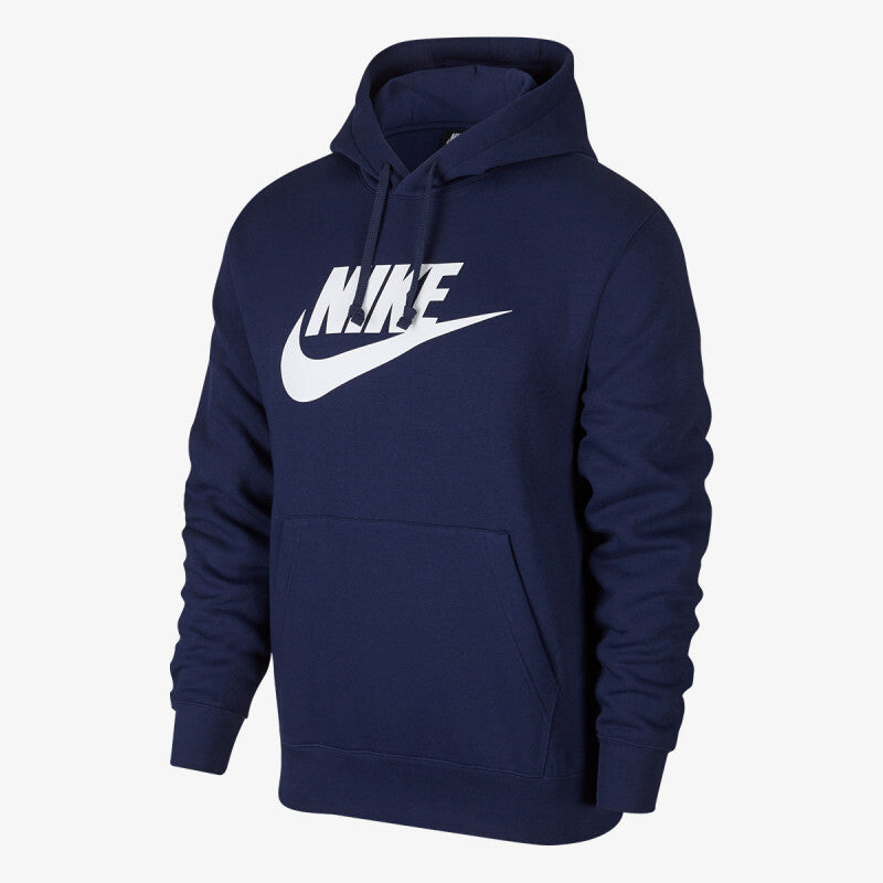 Felpa con cappuccio Nike blu