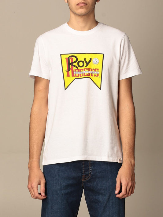 T-shirt Regular Roy Roger's bianco