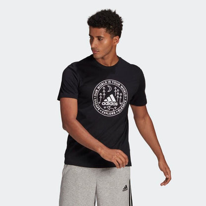 T-shirt Adidas nero