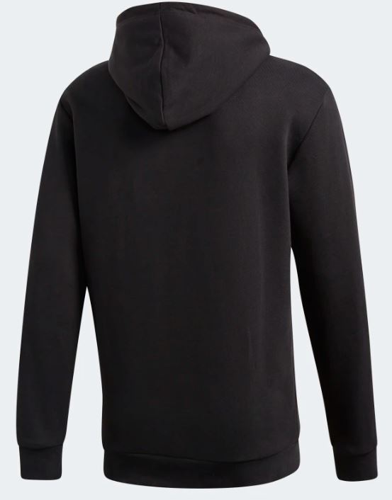 Felpa con cappuccio Adidas nero