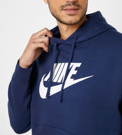 Felpa con cappuccio Nike blu