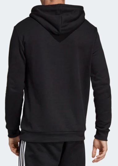 Felpa con cappuccio Adidas nero