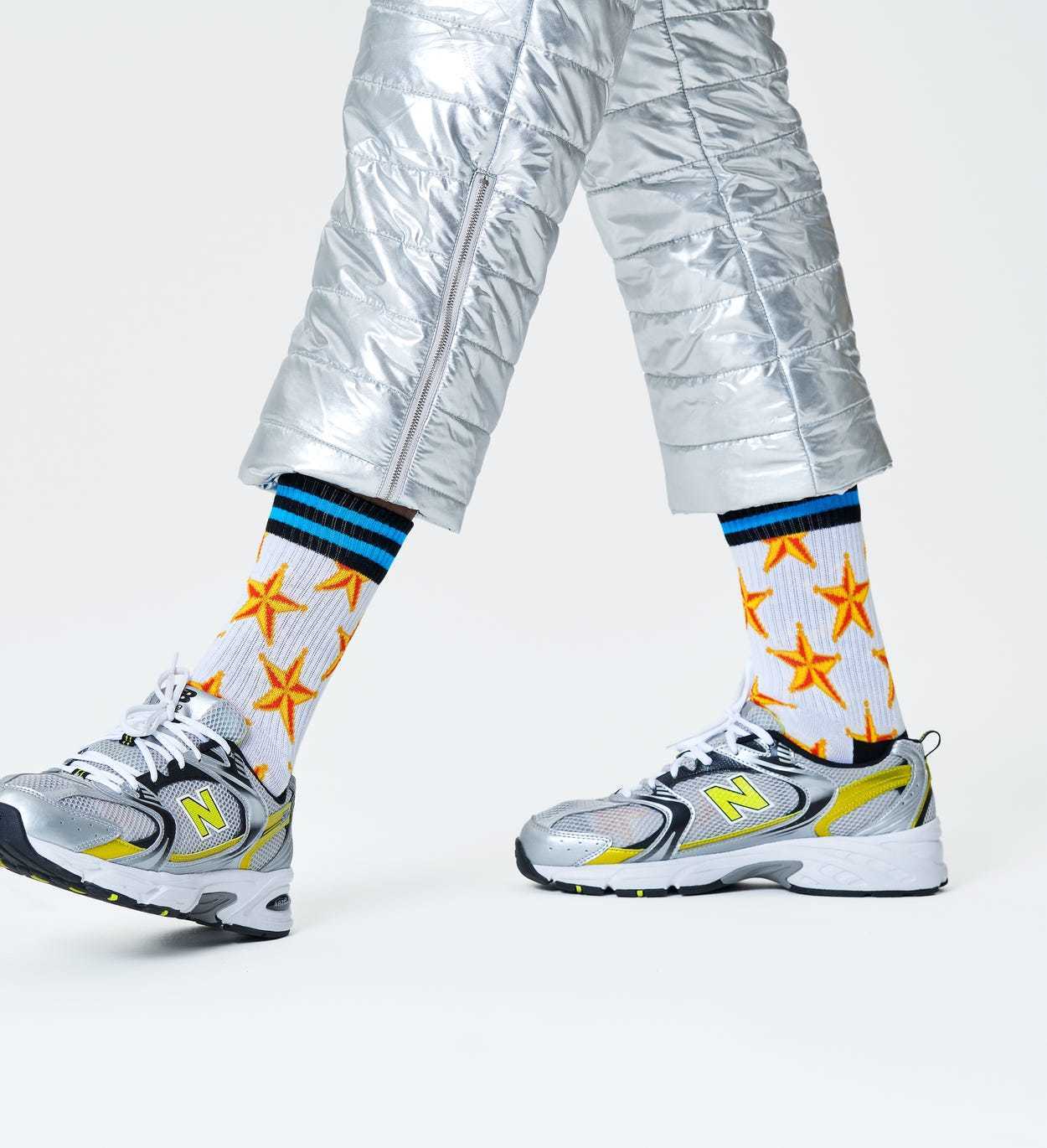 Calze Happy Socks bianco