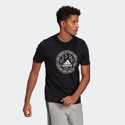 T-shirt Adidas nero