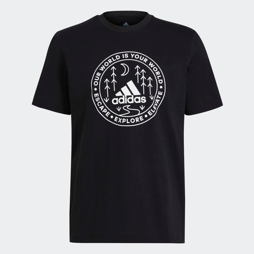 T-shirt Adidas nero
