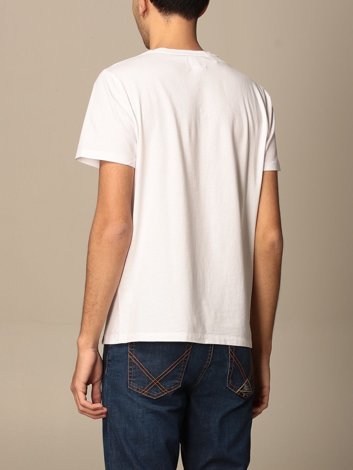 T-shirt Regular Roy Roger's bianco