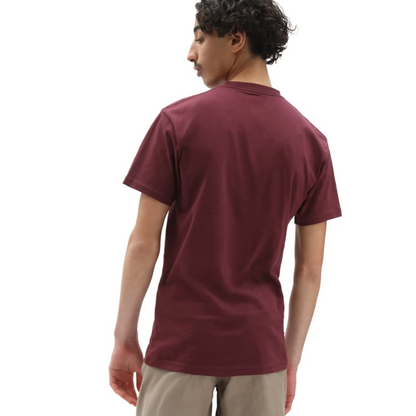 T-shirt Vans bordeaux