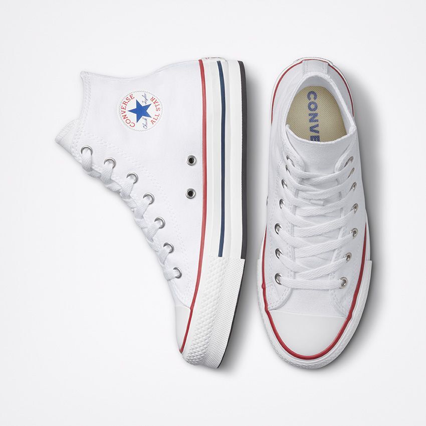 Scarpe Chuck Taylor Platform Converse bianco