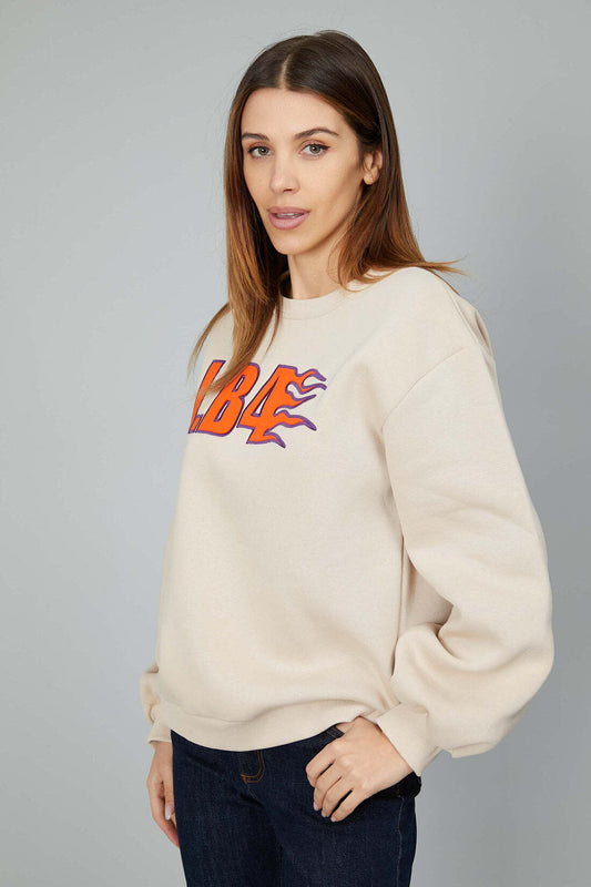 Felpa J.B4 beige