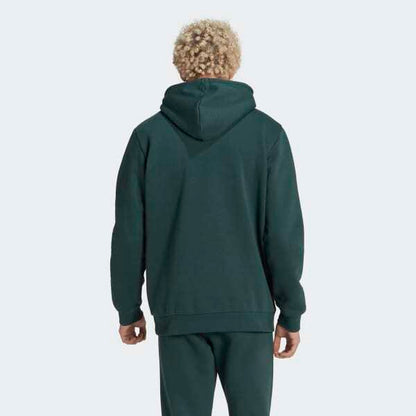 Felpa con cappuccio Adidas verde