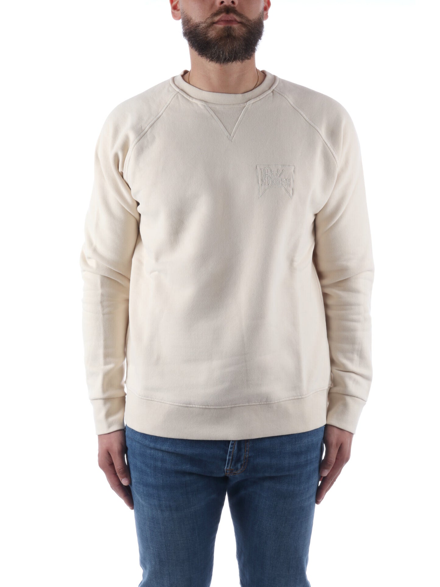 Felpa Regular felpata Roy Roger's beige