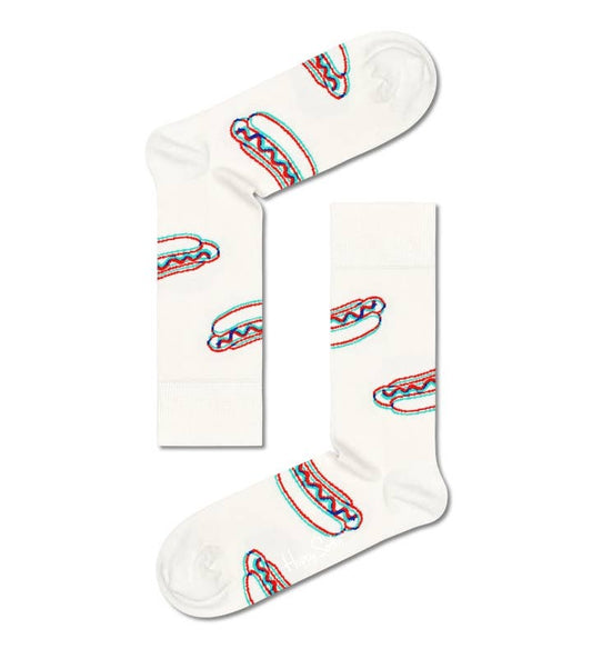 Happy Happy Socks bianco