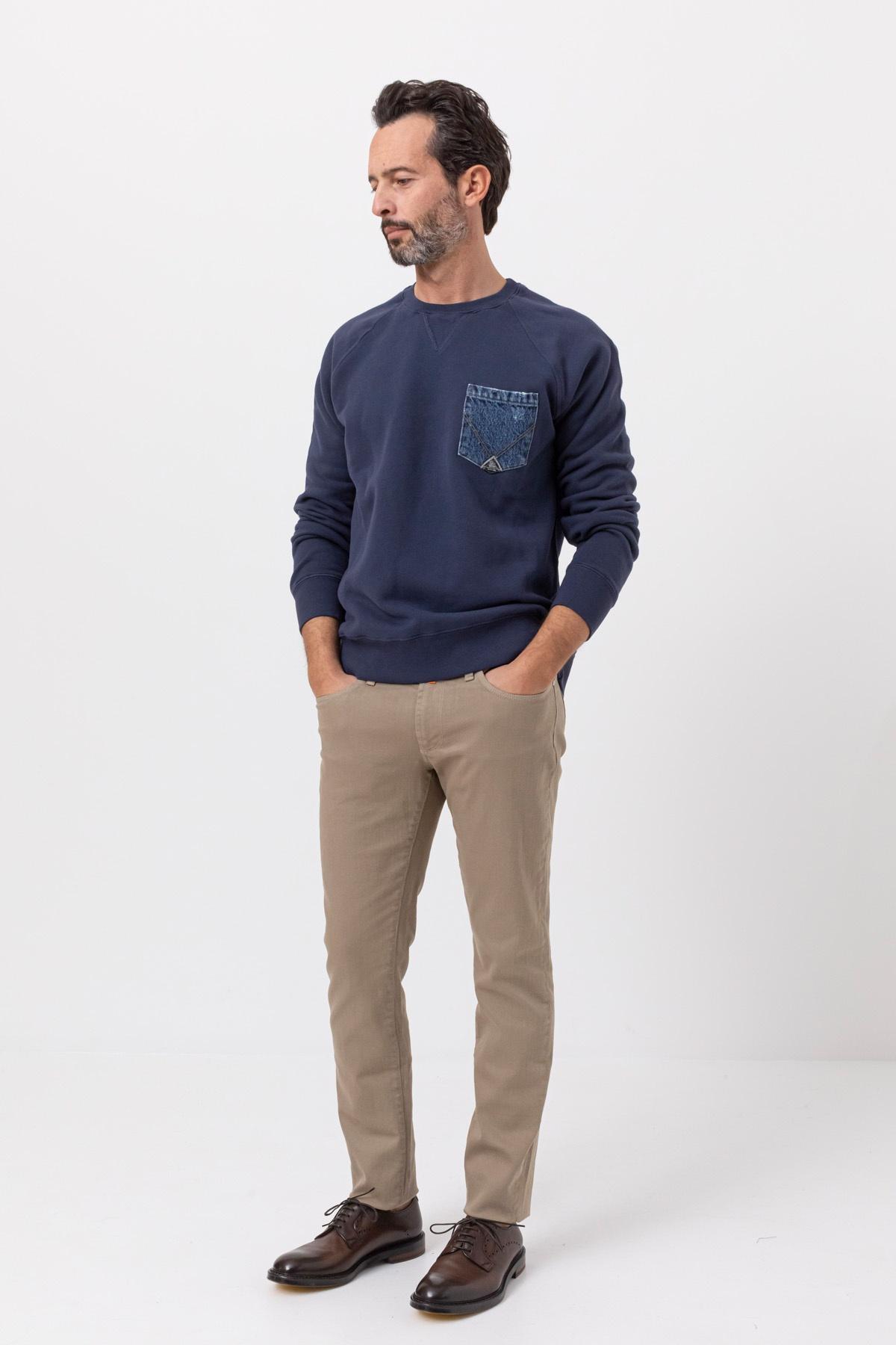 Jeans Regular felpata Roy Roger's blu