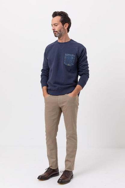 Jeans Regular felpata Roy Roger's blu