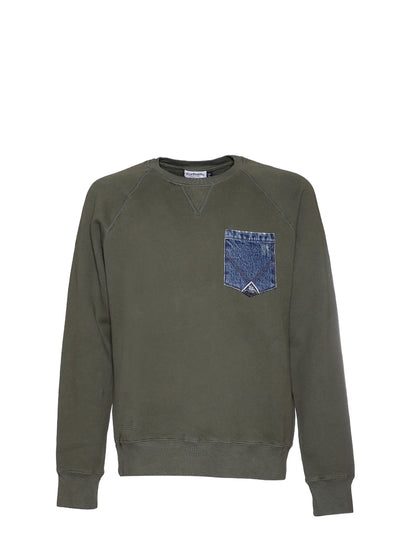 Jeans Regular felpata Roy Roger's verde