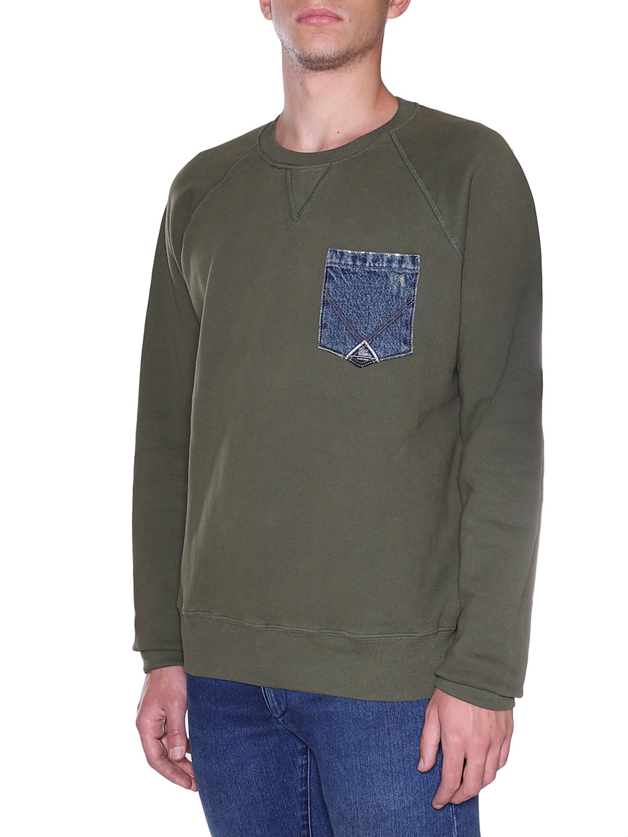 Jeans Regular felpata Roy Roger's verde
