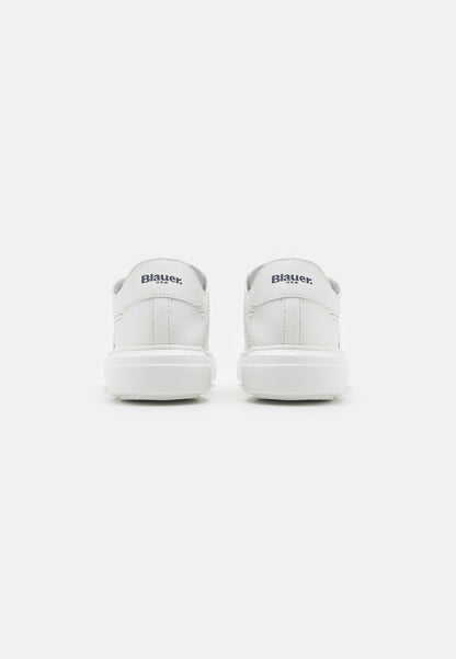 Sneakers Platform Blauer bianco