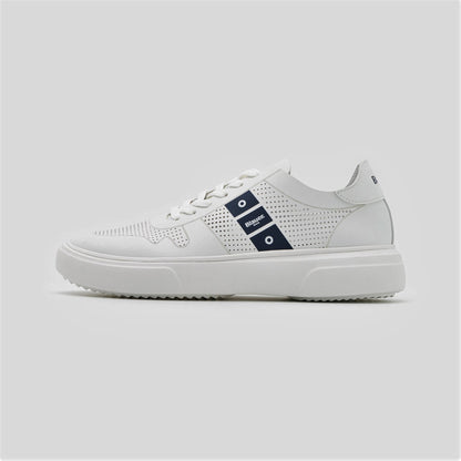 Sneakers Platform Blauer bianco