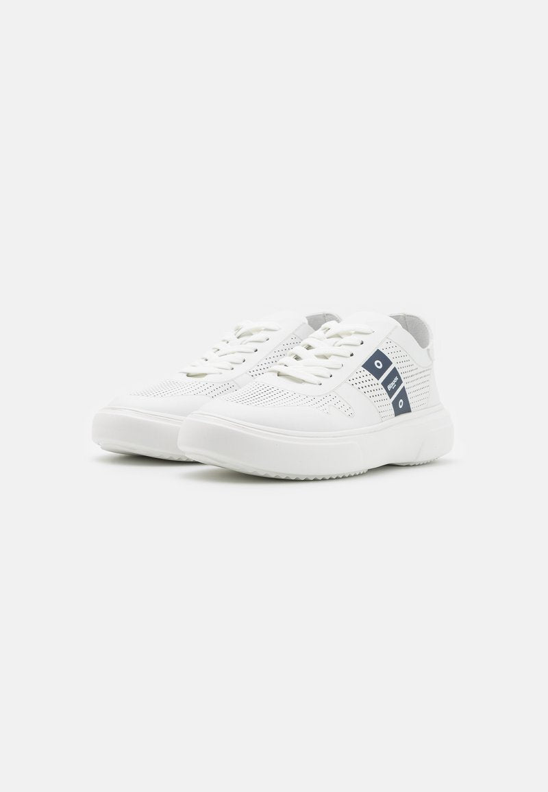 Sneakers Platform Blauer bianco