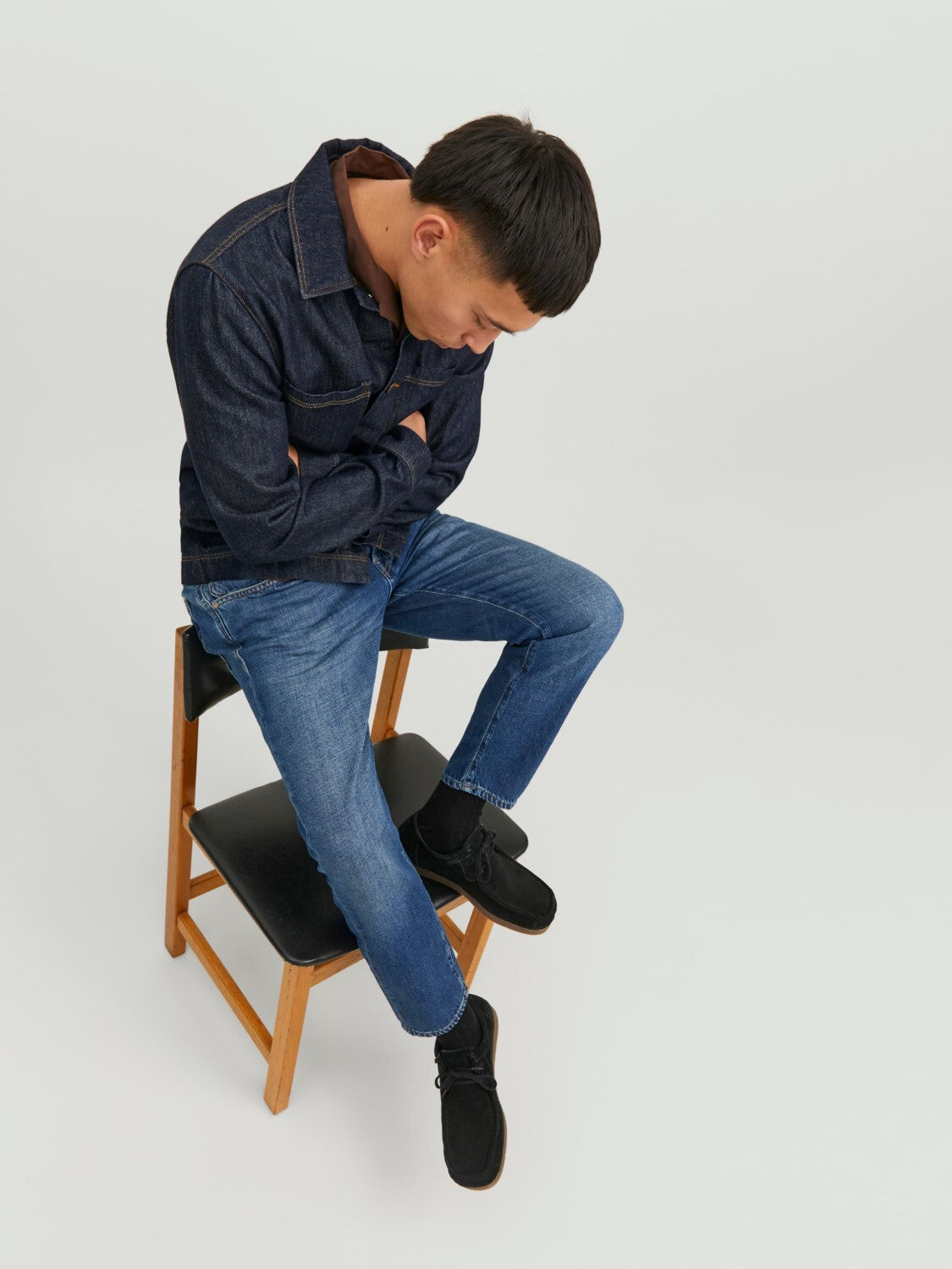 Jeans Wide Jack&Jones blu