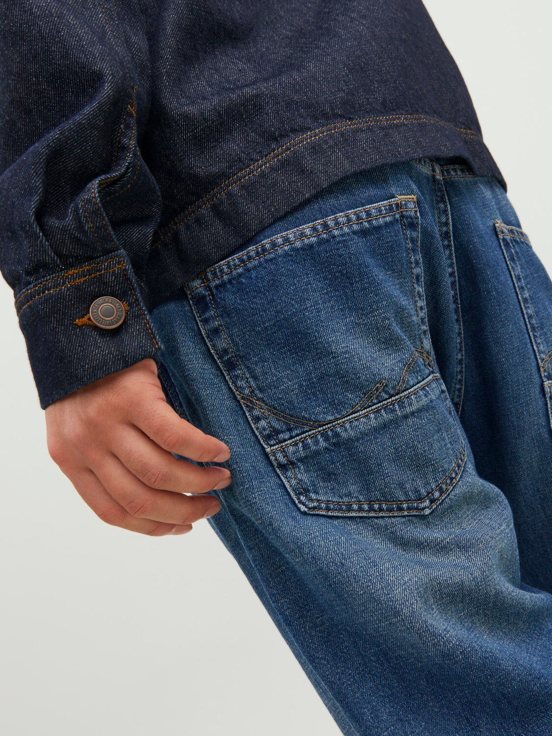 Jeans Wide Jack&Jones blu