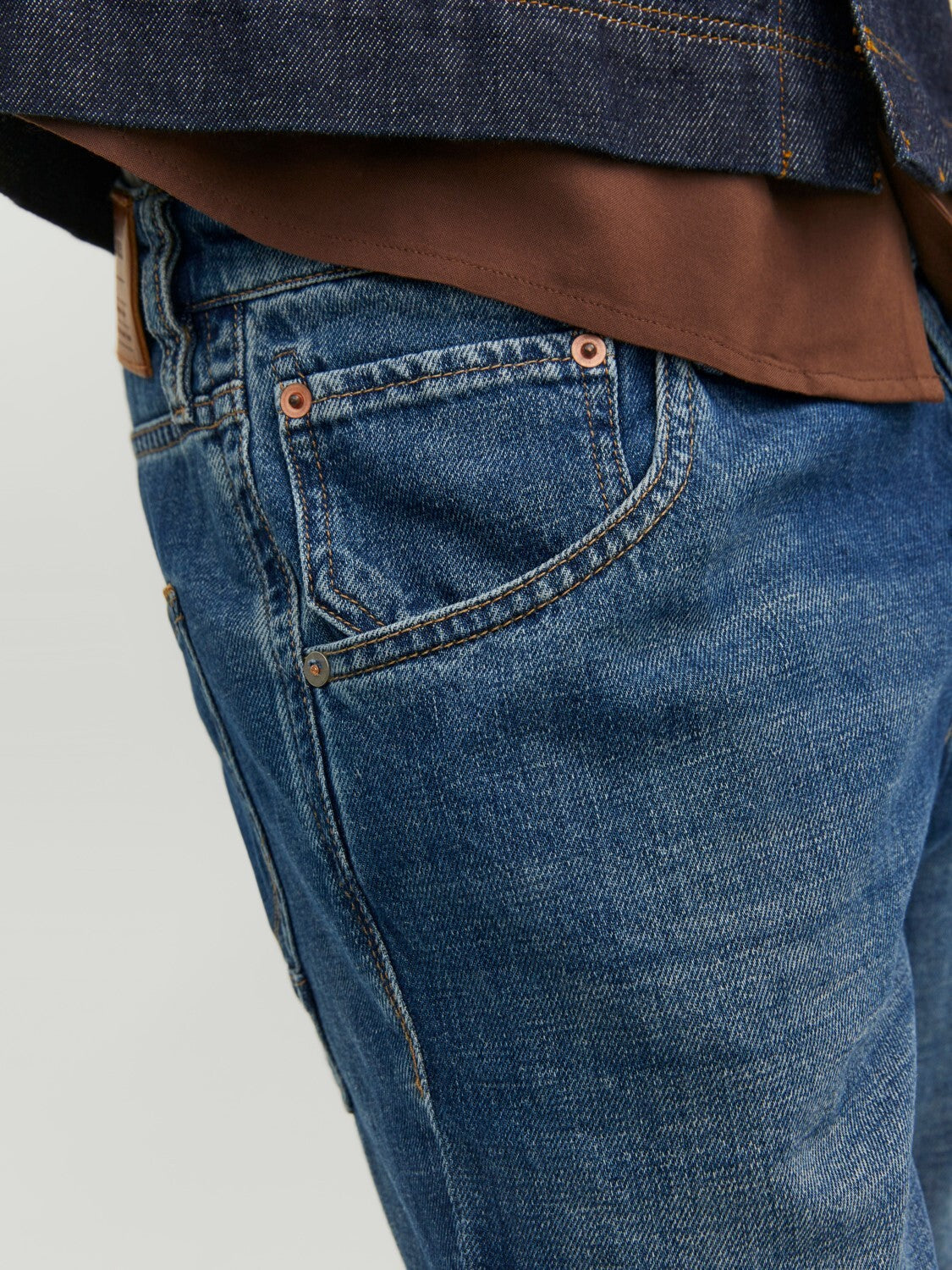 Jeans Wide Jack&Jones blu
