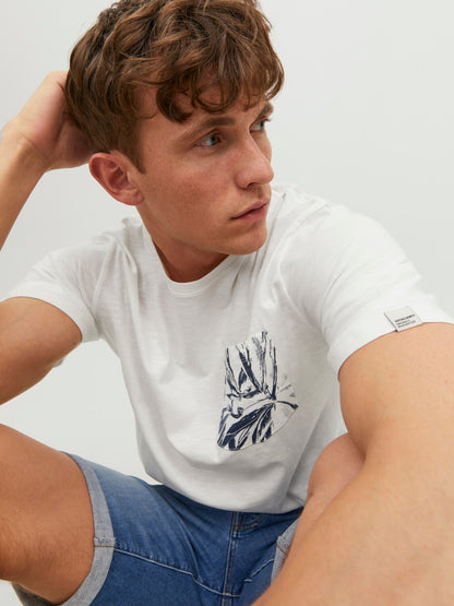 T-shirt Jack&Jones bianco