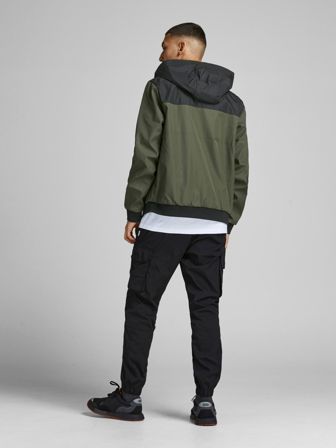Giacca con cappuccio Jack&Jones verde