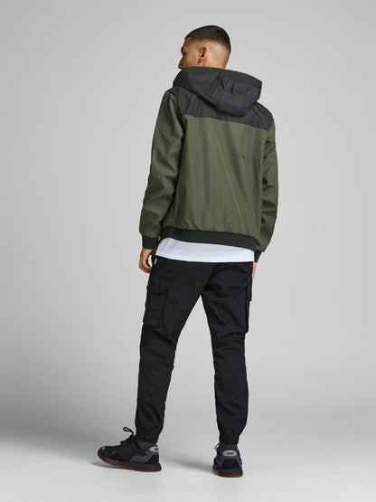 Giacca con cappuccio Jack&Jones verde