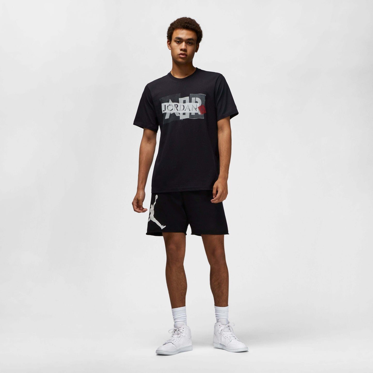 T-shirt Jordan nero
