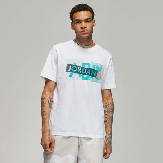 T-shirt Jordan bianco