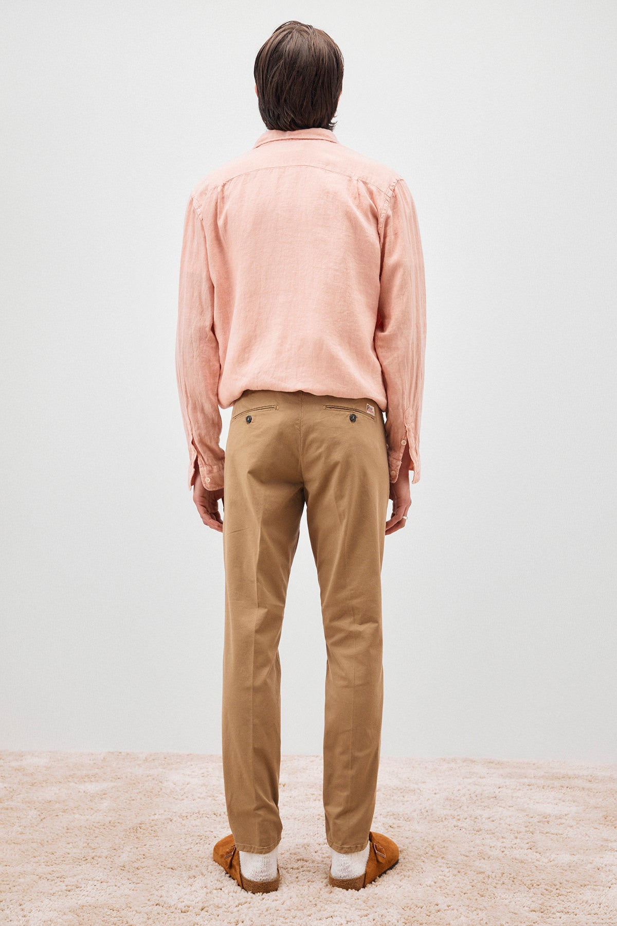 Pantalone Slim Roy Roger's beige