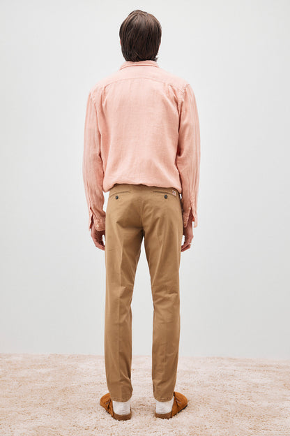 Pantalone Slim Roy Roger's beige