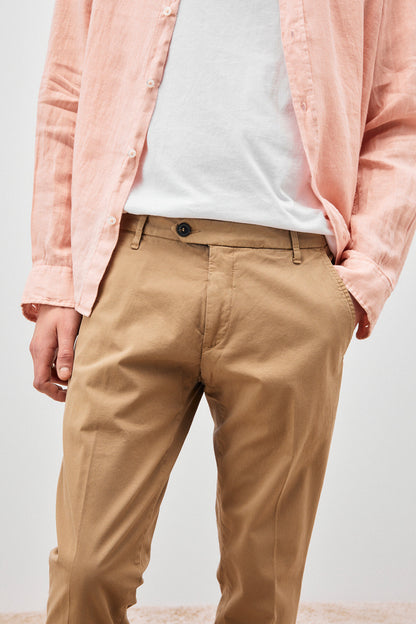 Pantalone Slim Roy Roger's beige