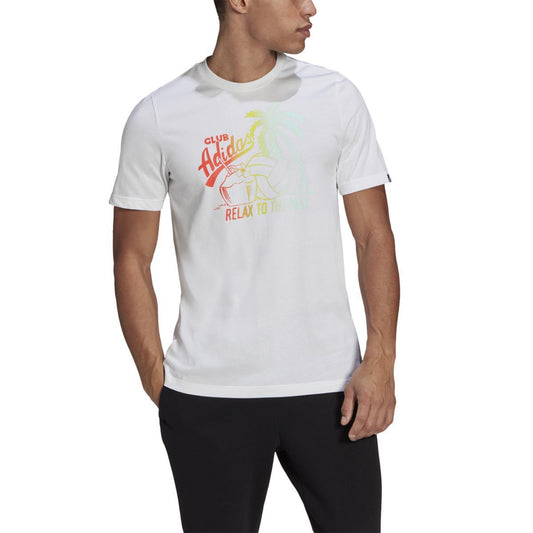 T-shirt Adidas bianco