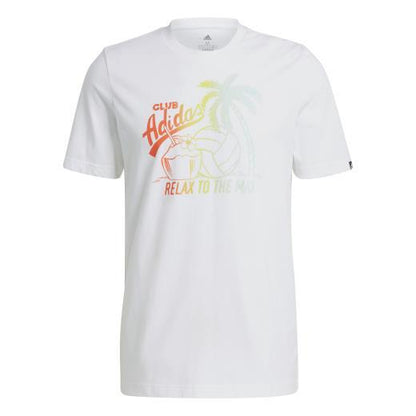 T-shirt Adidas bianco