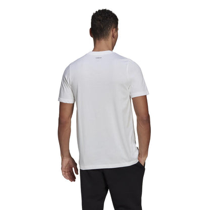 T-shirt Adidas bianco