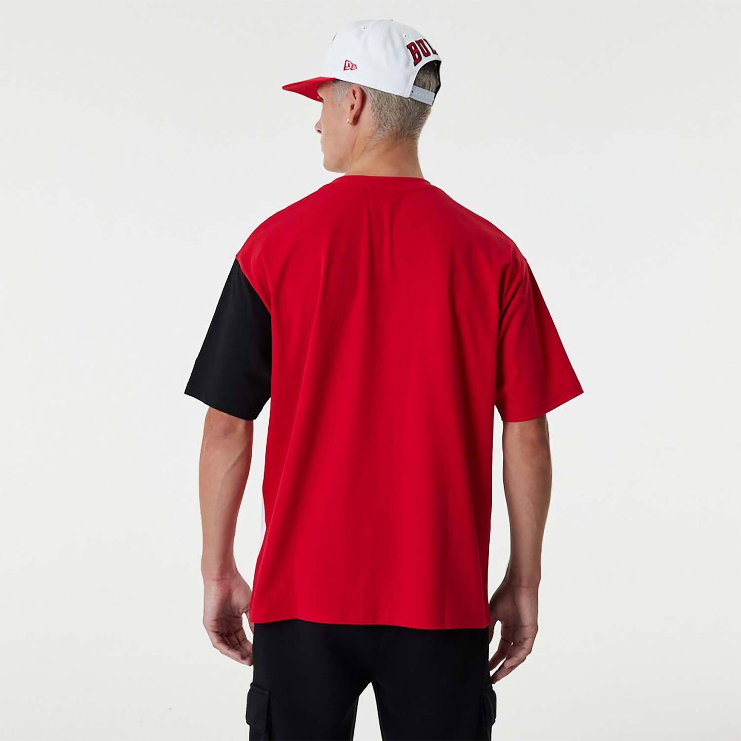 T-shirt Chicago Bulls New Era rosso